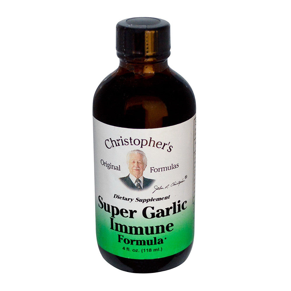 Dr. Christophers Super Garlic Immune Original Formula Syrup, 4 Oz